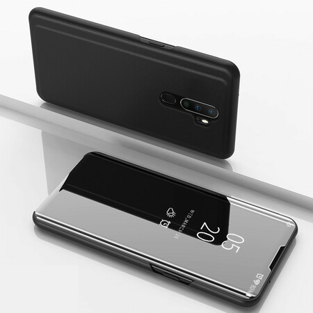 Bekijk Cover Oppo A9 2020 Spiegel en Kunstleer