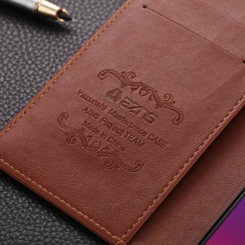 Oppo A9 2020 AZNS lederen hoesje