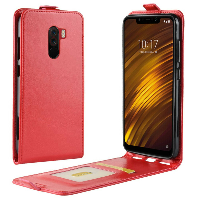 Xiaomi Pocophone F1 opvouwbaar lederen effect case