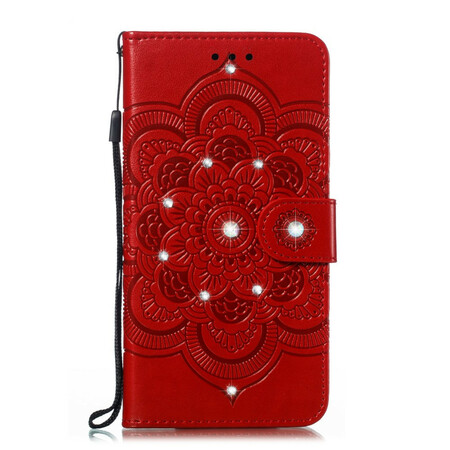 Huawei P Smart X / Honor 9X hoesje Mandala en diamanten