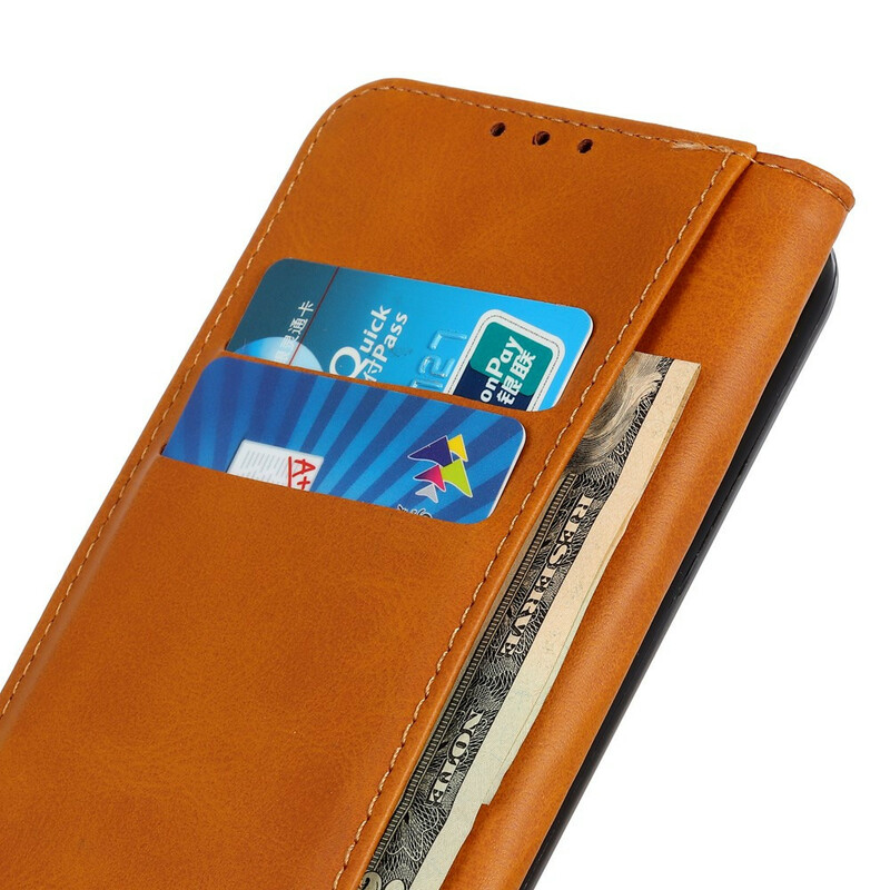 Flip Cover Xiaomi Redmi Note 8 Split Leer Klassiek