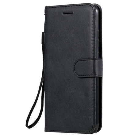 Xiaomi Redmi Note 8 Leren Koord Hoesje