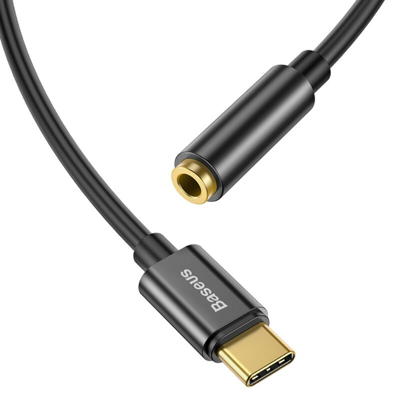 BASEUS L54 Type-C Man naar 3,5 Mm Vrouwelijke Adapter met kabel