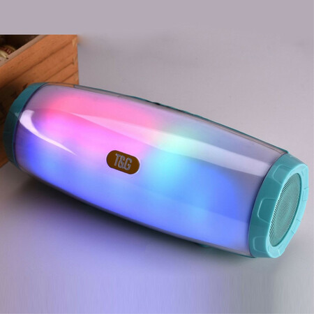 Bluetooth Draadloze Speaker V5.0 Kleurrijk LED Licht