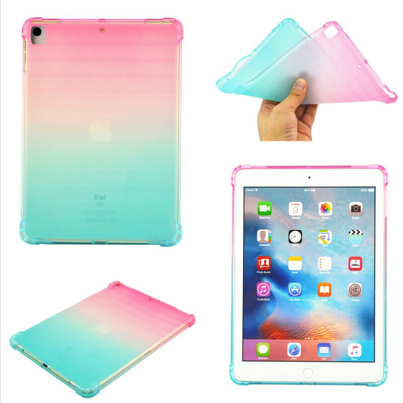 iPad Cover 10.2" (2019) Silicone Gradient Kleuren