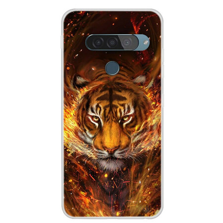 LG G8S ThinQ Fire Tiger Case