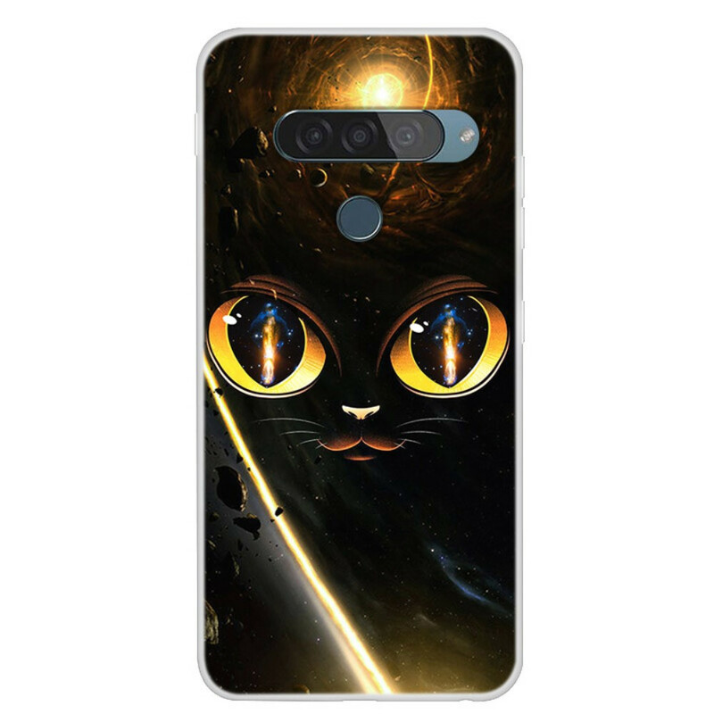 Cover LG G8S ThinQ Cat Galaxy