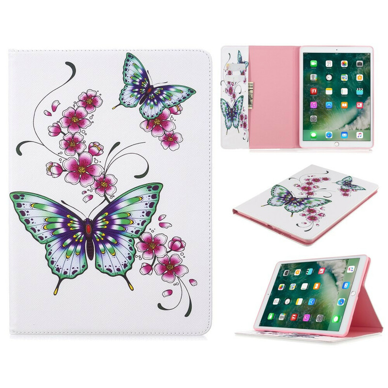 10.2" iPad Case (2019) Prachtige Vlinders