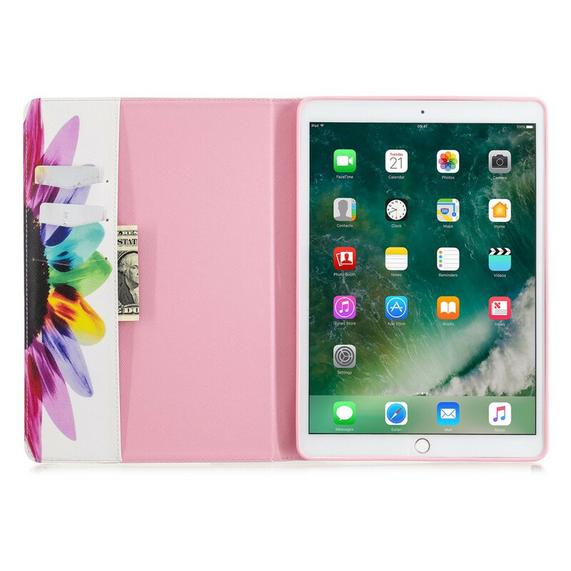 iPad 10.2" Etui (2019) Bloem Verf