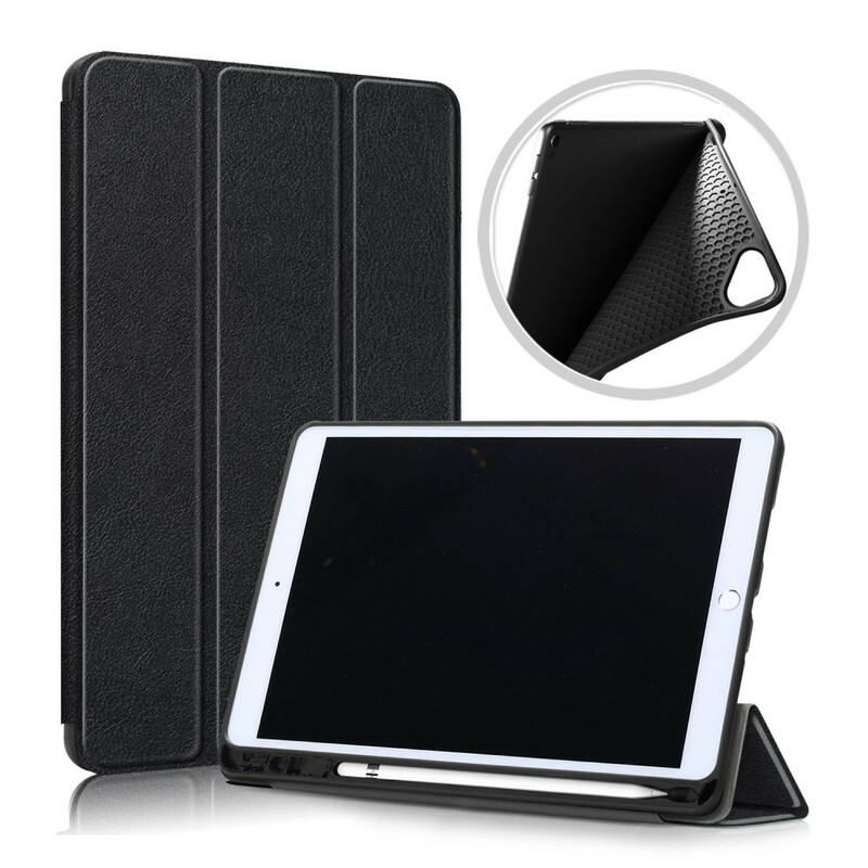 Smart Case iPad 10.2" (2019) Kunstleer met Potlood Etui Smart Case iPad 10.2" (2019) Kunstleer met Potlood Etui