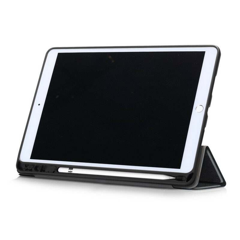 Smart Case iPad 10.2" (2019) Kunstleer met Potlood Etui Smart Case iPad 10.2" (2019) Kunstleer met Potlood Etui