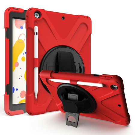 iPad Case 10.2" (2019) Kinder Hands Free Houder en Koord