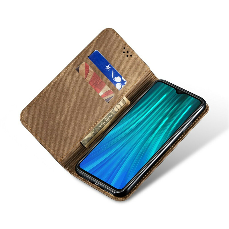 Flip Cover Xiaomi Redmi Note 8T Jeans stof