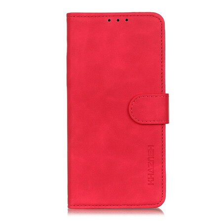 Oppo A9 2020 Matte Vintage Lederen Hoesje KHAZNEH