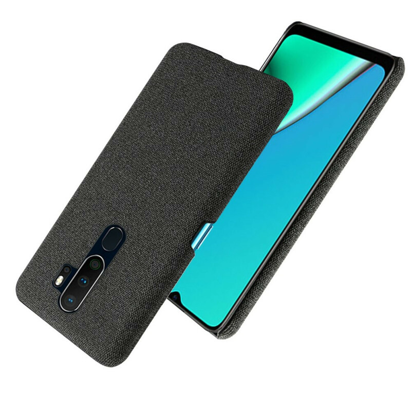 Oppo A9 2020 Hoesje Stof Textuur KSQ