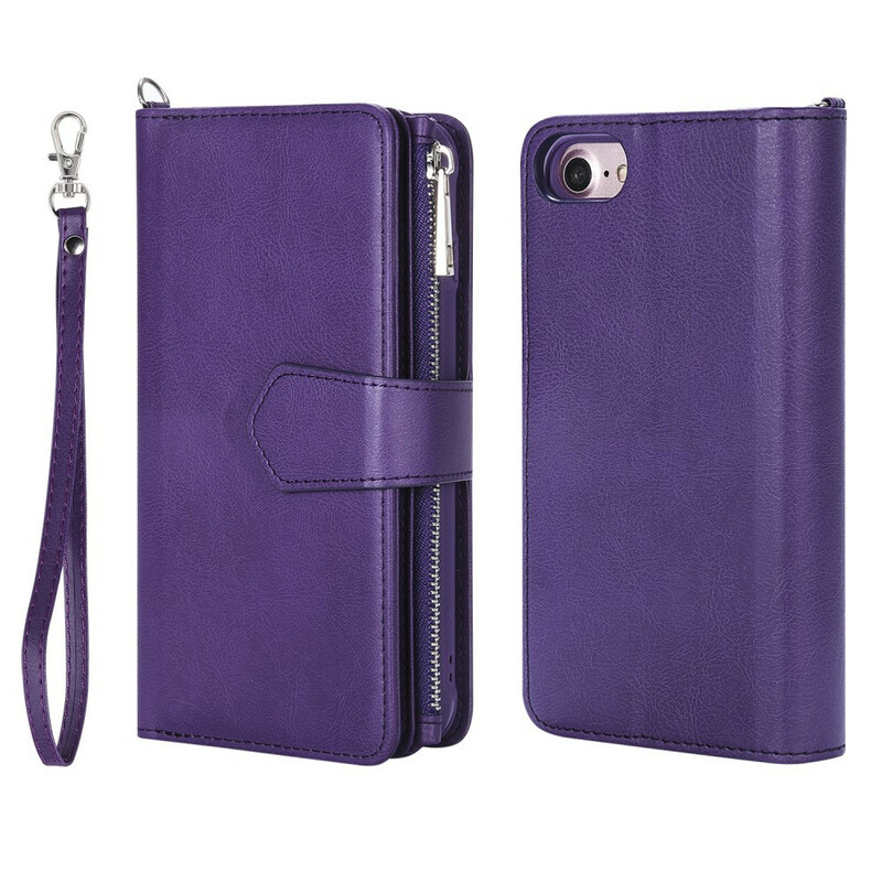iPhone 8 / 7 / 6S / 6 afneembaar geval portemonnee iPhone 8 / 7 / 6S / 6 afneembaar geval portemonnee
