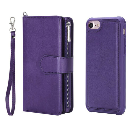 iPhone 8 / 7 / 6S / 6 afneembaar geval portemonnee