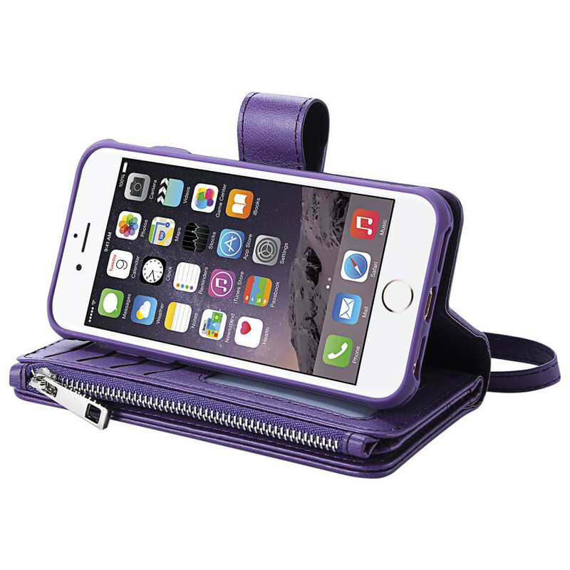 iPhone 8 / 7 / 6S / 6 afneembaar geval portemonnee iPhone 8 / 7 / 6S / 6 afneembaar geval portemonnee