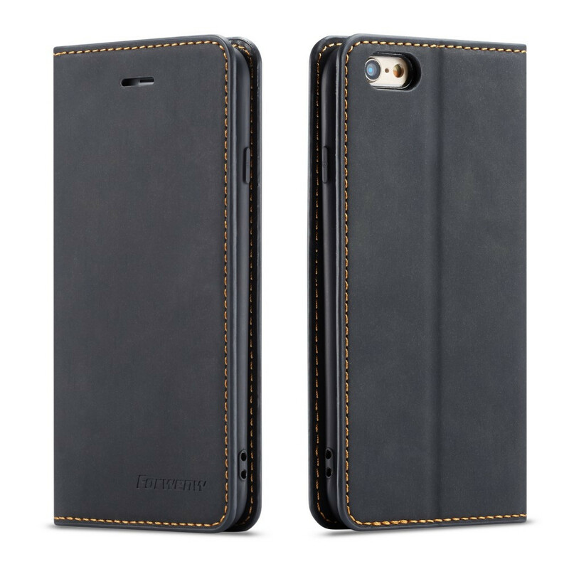 Flip Cover iPhone 8 Plus / 7 Plus Kunstleer FORWENW Flip Cover iPhone 8 Plus / 7 Plus Kunstleer FORWENW