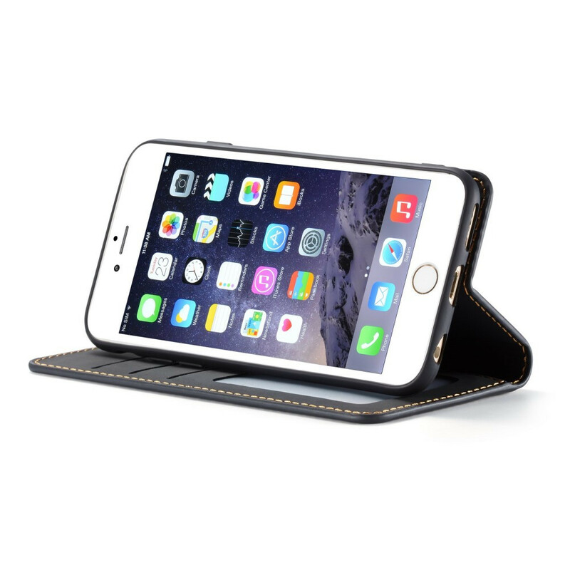 Flip Cover iPhone 8 Plus / 7 Plus Kunstleer FORWENW Flip Cover iPhone 8 Plus / 7 Plus Kunstleer FORWENW