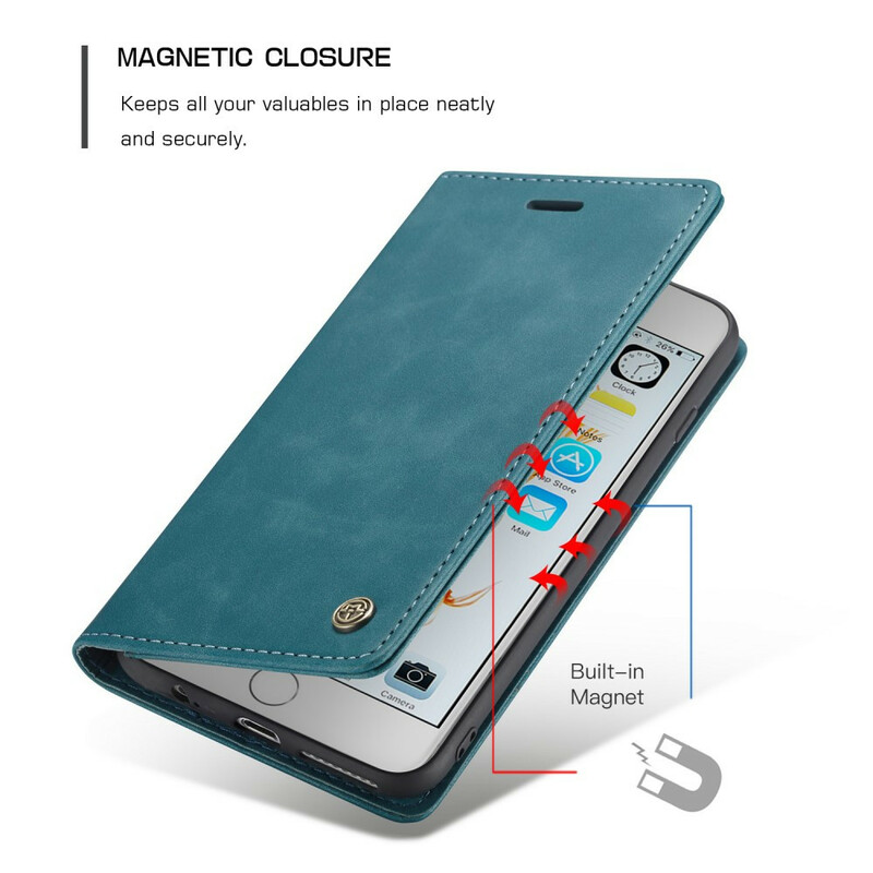 Flip Cover iPhone 6/6S CASEME Kunstleer