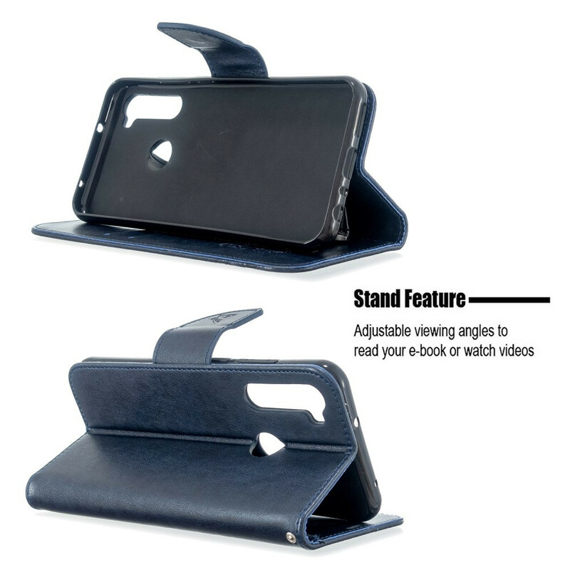 Xiaomi Redmi Note 8T Vlinder afgedrukt Strap Case