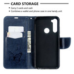 Xiaomi Redmi Note 8T Vlinder afgedrukt Strap Case