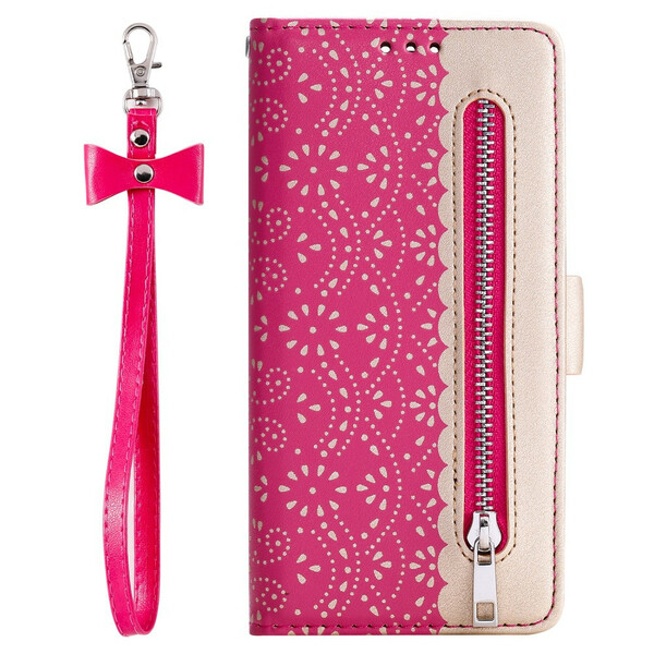 iPhone 6/6S Cover Kant Purse met Strap