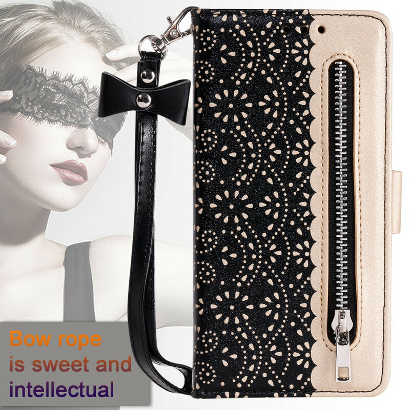 iPhone 6/6S Cover Kant Purse met Strap