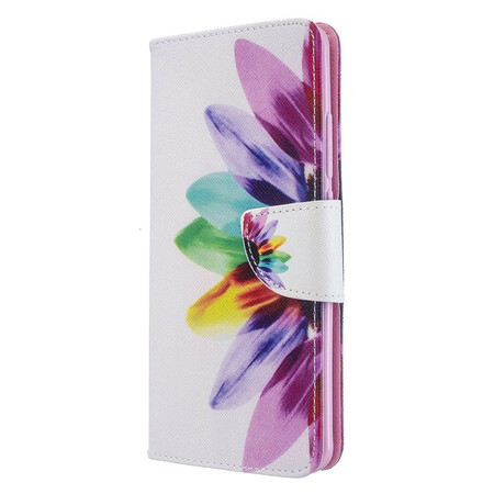 Xiaomi Mi Note 10 Waterverf Bloem Hoesje