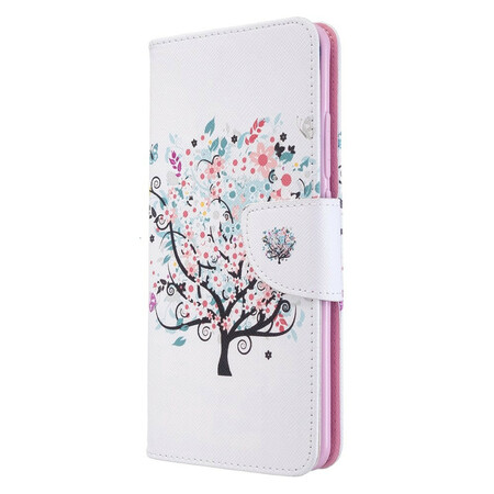 Xiaomi Mi Note 10 Hoesje Gebloemde Boom