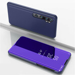 Bekijk Cover XIaomi Mi Note 10 Spiegel en Simiii Leer