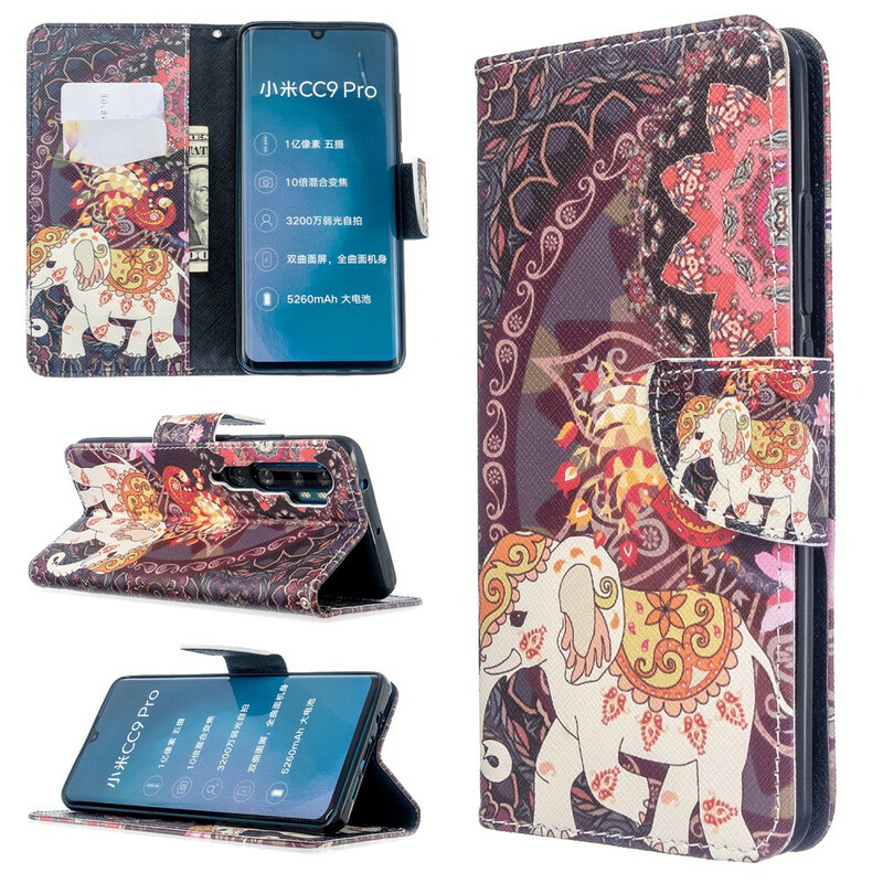 Xiaomi Mi Note 10 Case Indiase olifanten