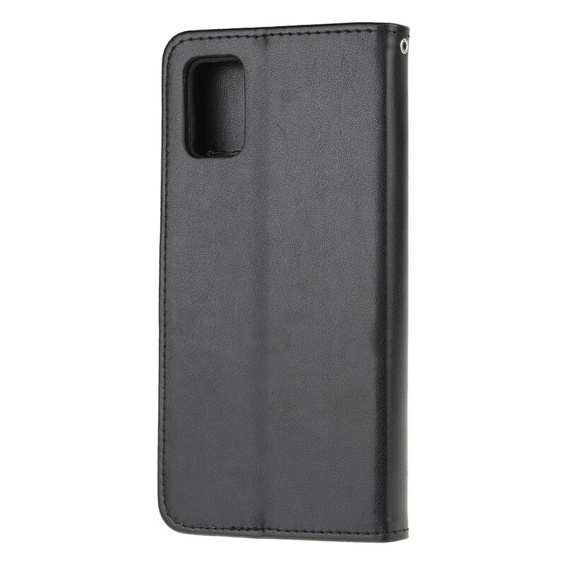 Samsung Galaxy A51 Vlinders en Bloemen Strap Case