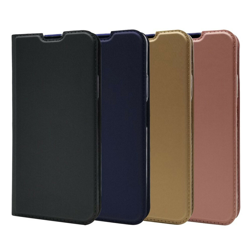 Flip Cover Honor 20 / Huawei Nova 5T lederen stijl geïntegreerde sluiting