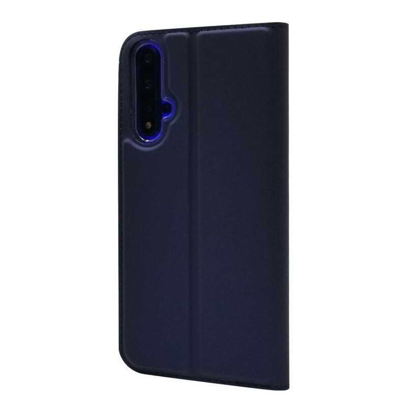 Flip Cover Honor 20 / Huawei Nova 5T lederen stijl geïntegreerde sluiting