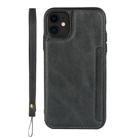 Case iPhone 11 kaarthouder en sleutelkoord