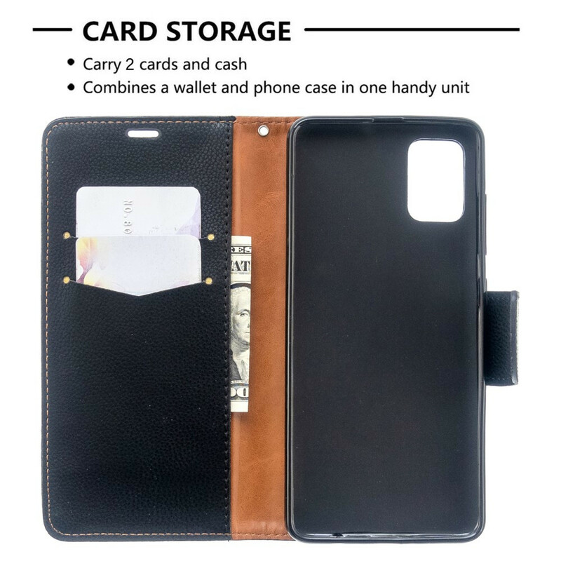 Samsung Galaxy A51 Case Lychee Schuine Flap