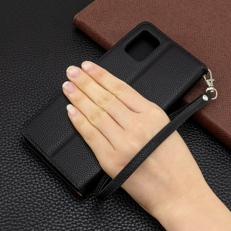 Samsung Galaxy A51 Case Lychee Schuine Flap