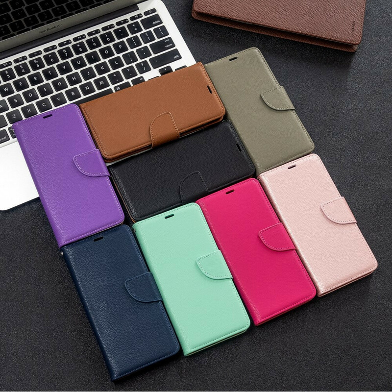 Samsung Galaxy A51 Case Lychee Schuine Flap