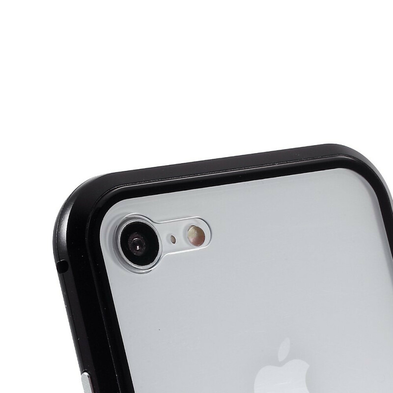 iPhone 8 / 7 Metaal en gehard glas case