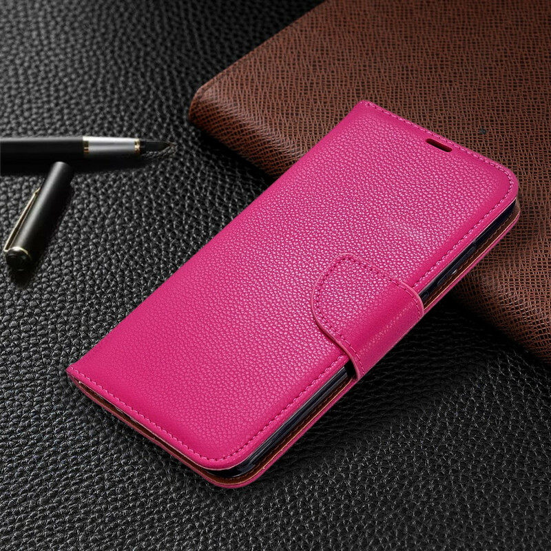 Xiaomi Redmi Note 8T Case Litchi Schuine Flap