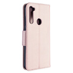 Xiaomi Redmi Note 8T Case Litchi Schuine Flap