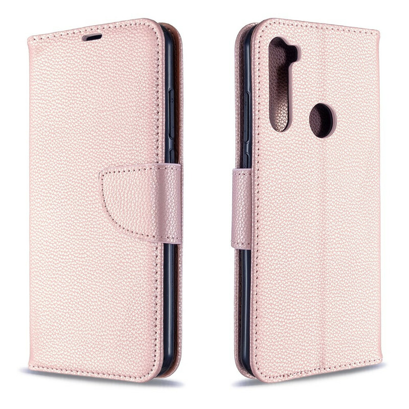 Xiaomi Redmi Note 8T Case Litchi Schuine Flap