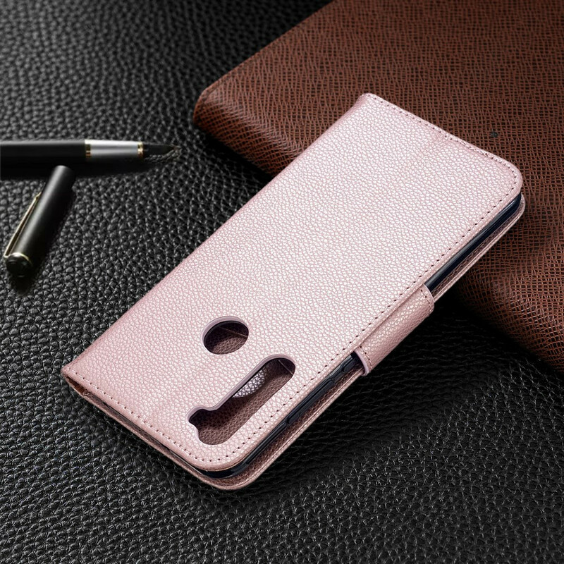 Xiaomi Redmi Note 8T Case Litchi Schuine Flap