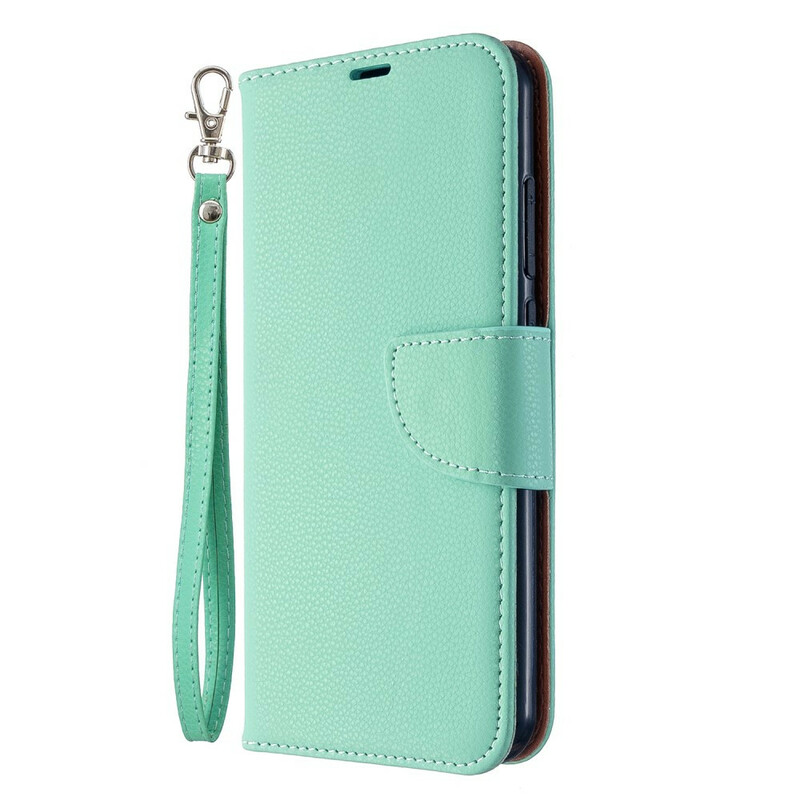 Xiaomi Redmi Note 8T Case Litchi Schuine Flap