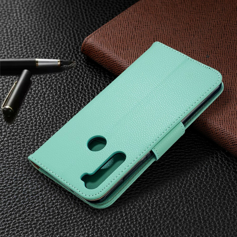 Xiaomi Redmi Note 8T Case Litchi Schuine Flap