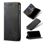 Flip Cover Xiaomi Mi Note 10 Jeans Stof