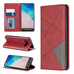 Flip cover Samsung Galaxy S10 stijl artiest