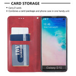 Flip cover Samsung Galaxy S10 stijl artiest
